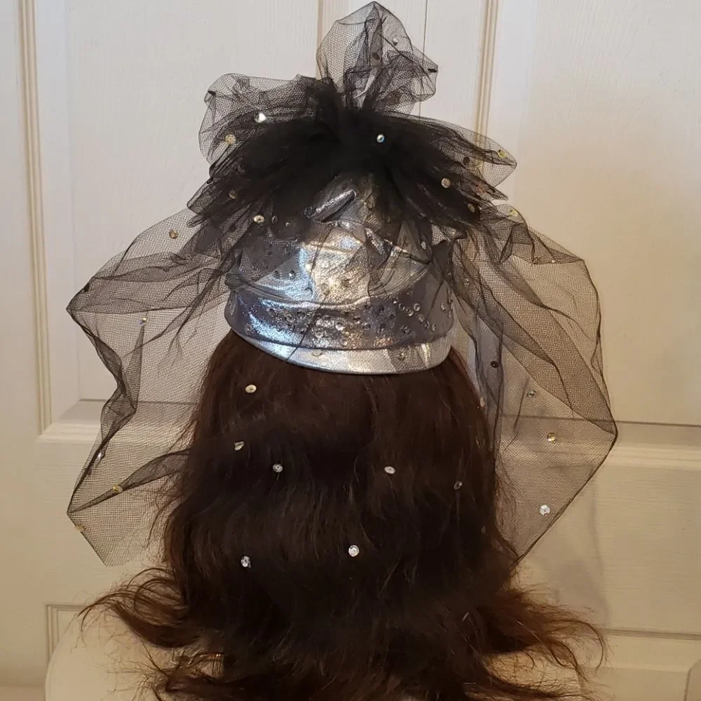 VNTG Whittall & Shon Bejeweled Hat